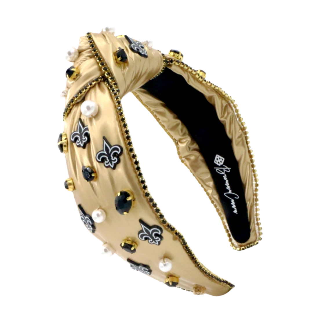 New Orleans Saints Gold Logo Headband