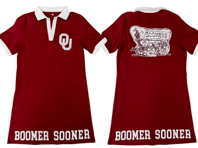 Oklahoma BC Club Dress with Sooner Logo