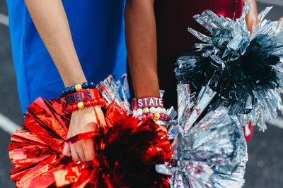 University of Mississippi Red REBELS Cuff