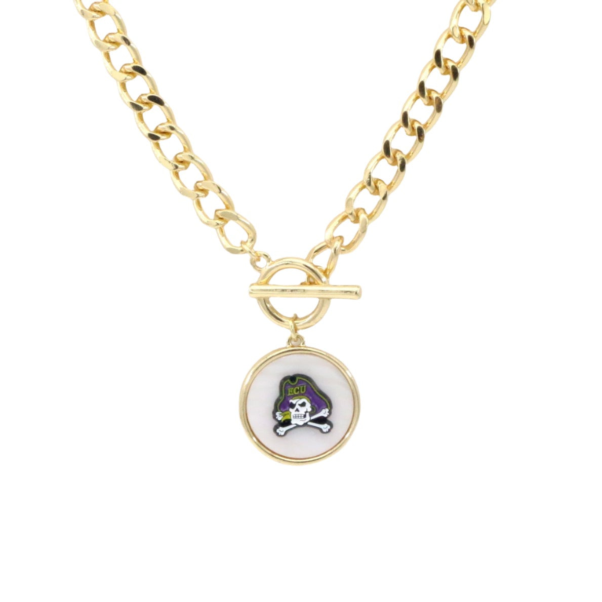 East Carolina Logo Necklace