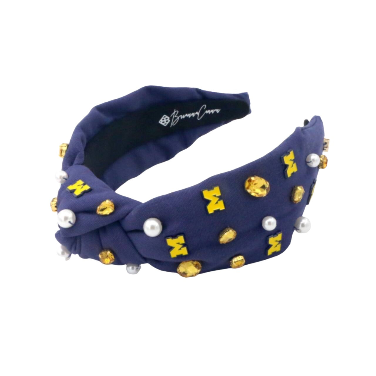 Michigan Navy Logo Headband