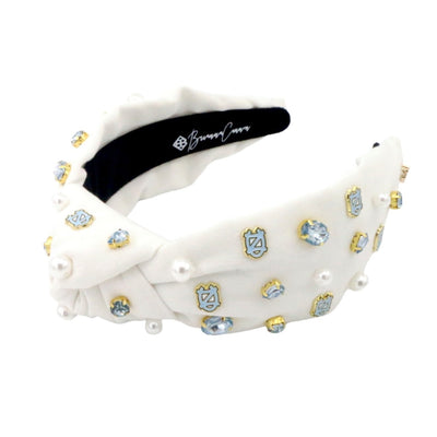 North Carolina White Logo Headband