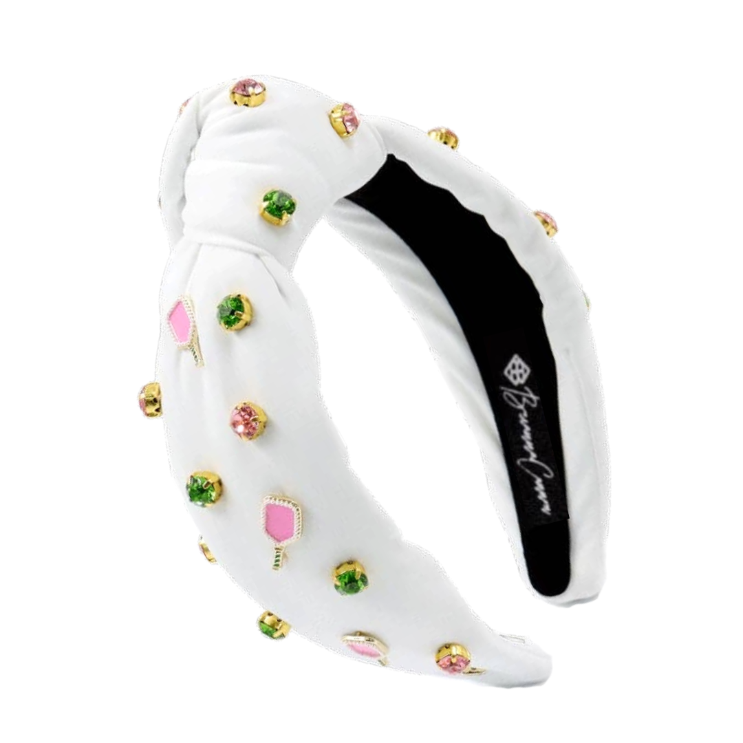 Fan Gear Sporty Pickleball Headband With Crystals