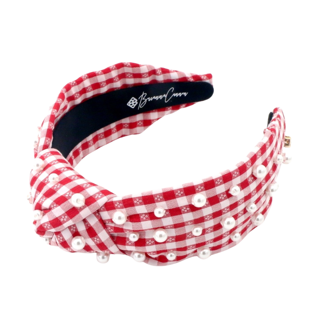 Adult Size Picnic & Pearls Headband