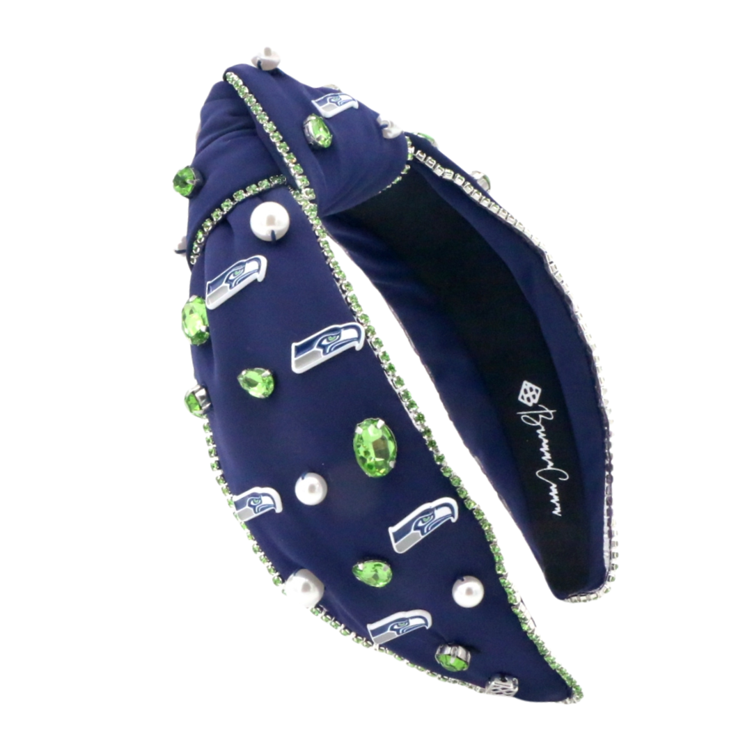 Seattle Seahawks Blue Logo Headband