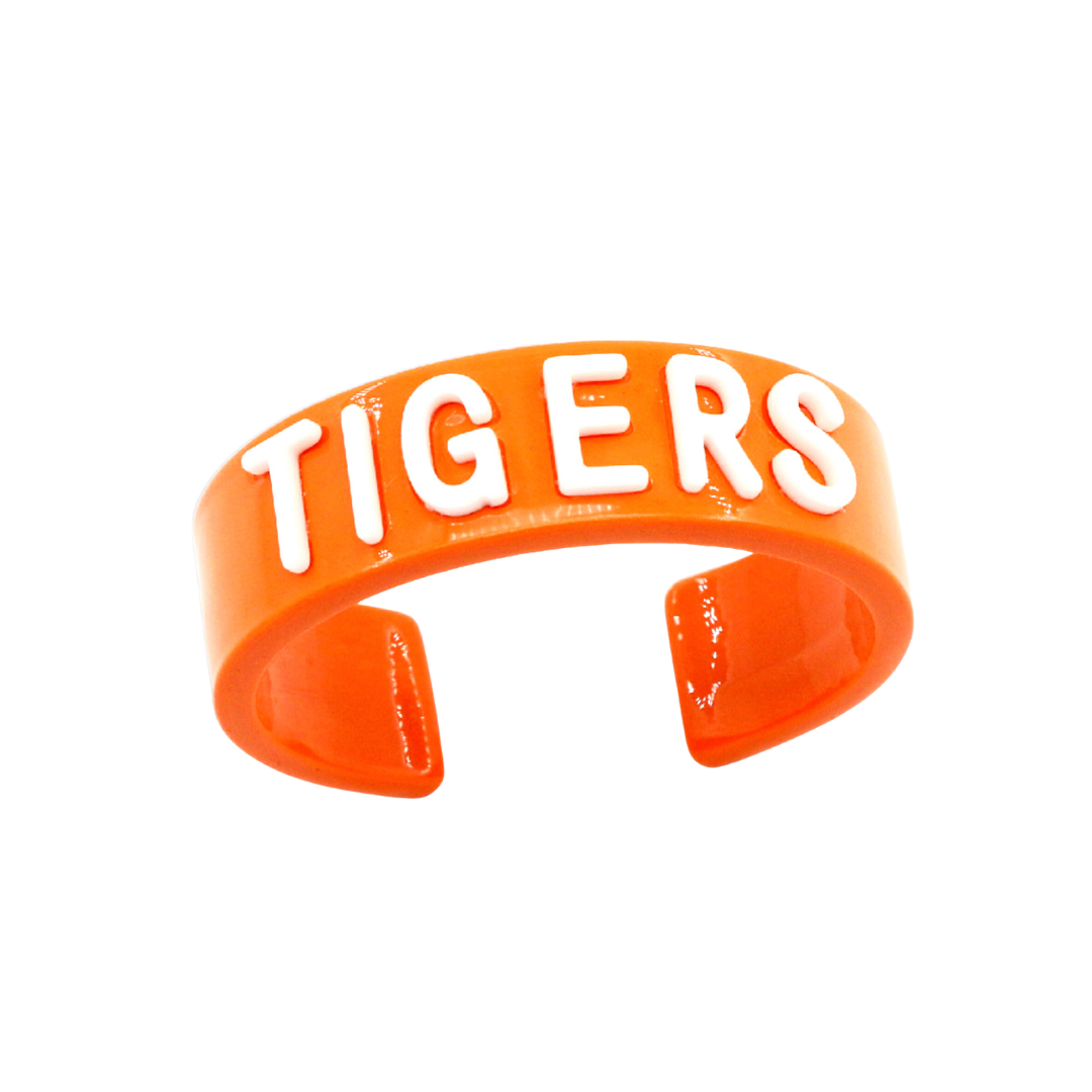 Orange TIGERS Cuff