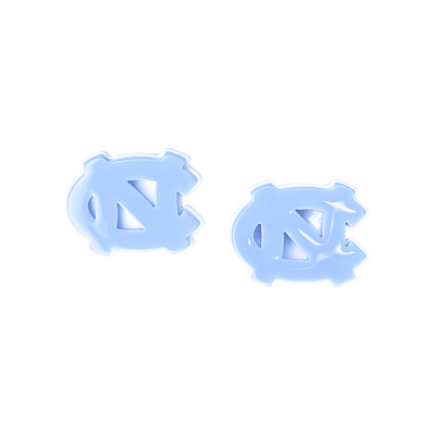 North Carolina Blue Logo Stud Earrings