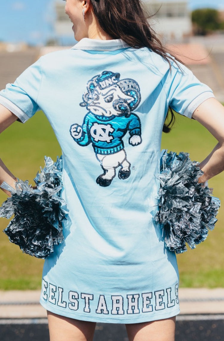 North Carolina BC Club Dress with Tar Heel Logo