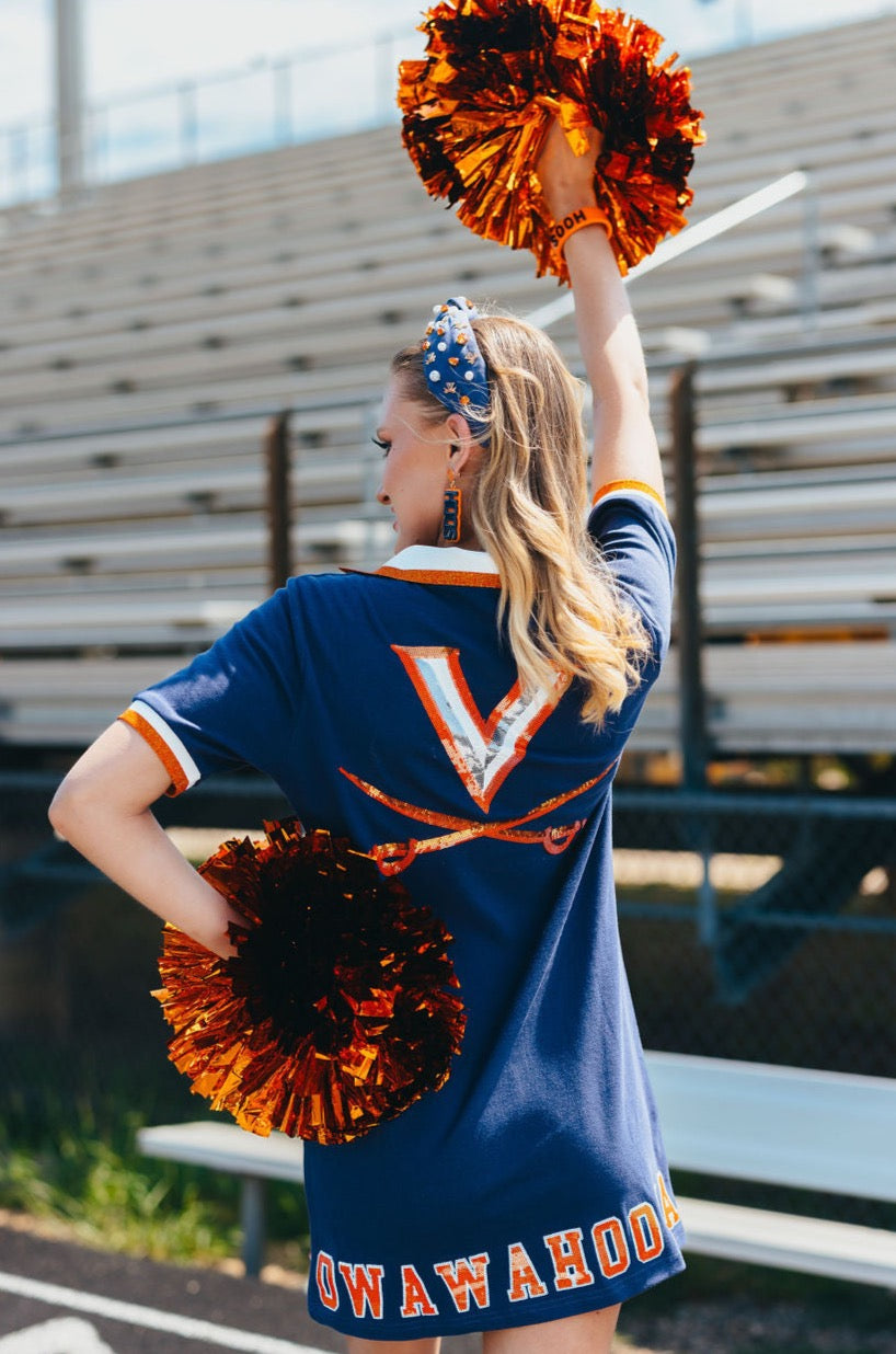 Virginia BC Club Dress with V Logo