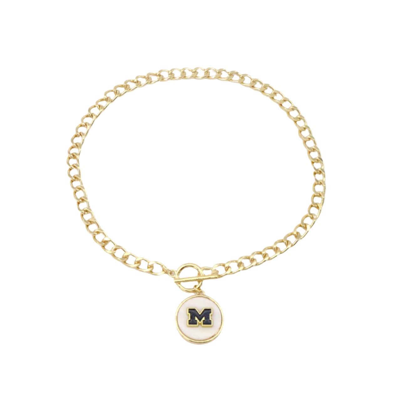 Michigan Logo Necklace