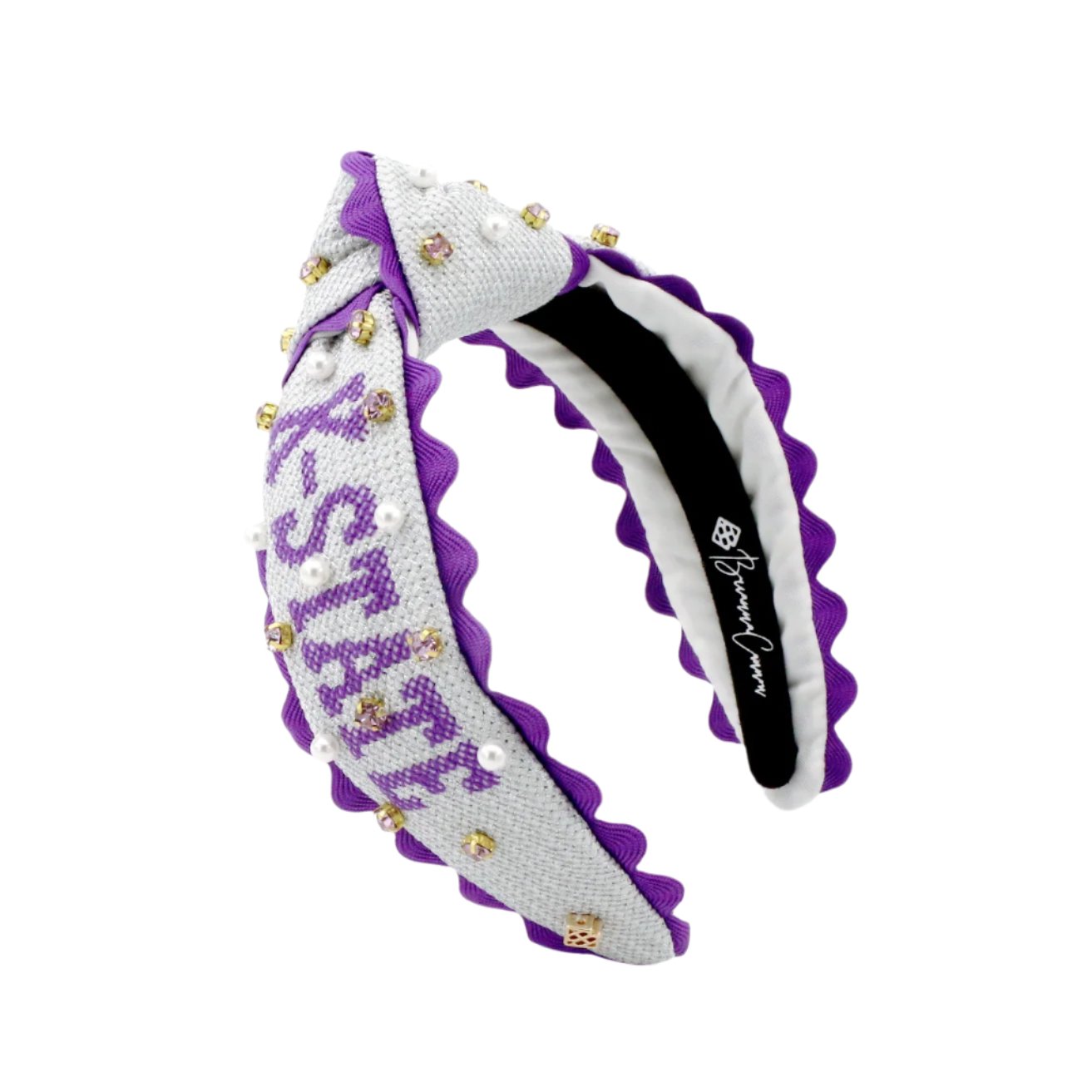 Kansas State Child K-STATE Cross Stitch Headband