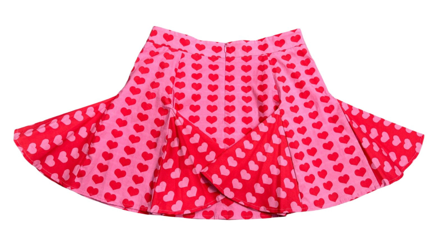 Oh My Hearts Pleated Skirt/Skort