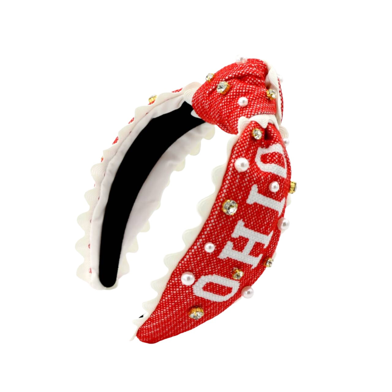 Ohio State Adult Cross Stitch Headband