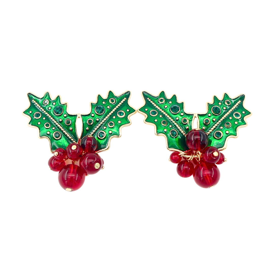 Holly Jolly Stud Earrings