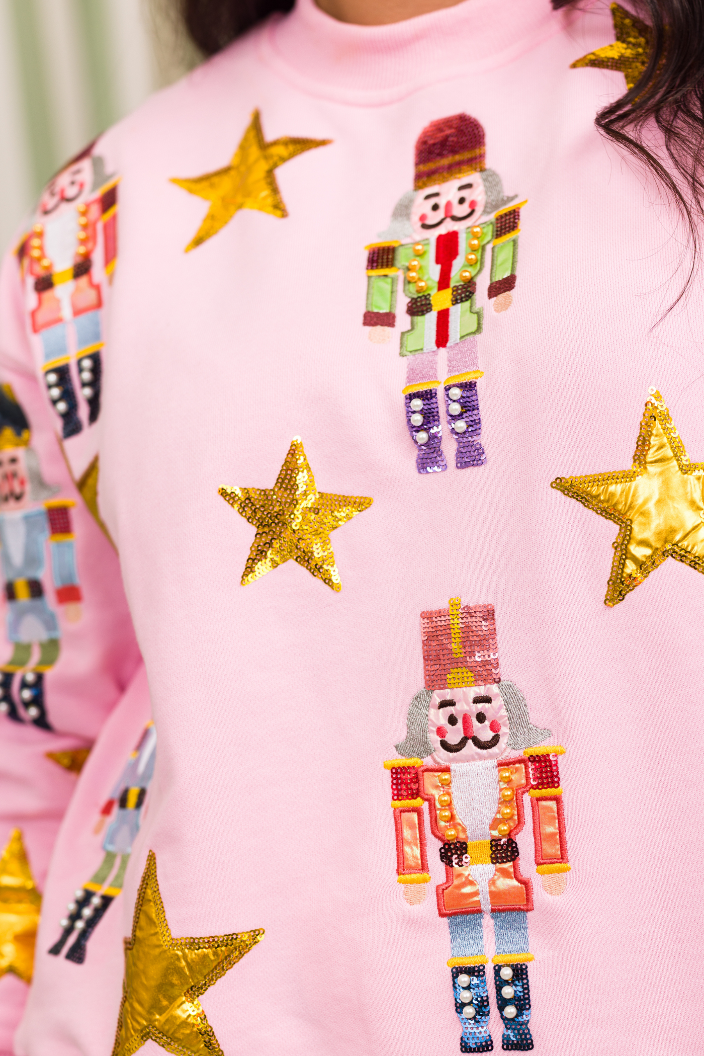 BC Pink Nutcracker Sweatshirt & Skirt Set