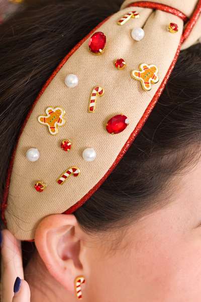 Adult Size Gingerbread Sweets Headband