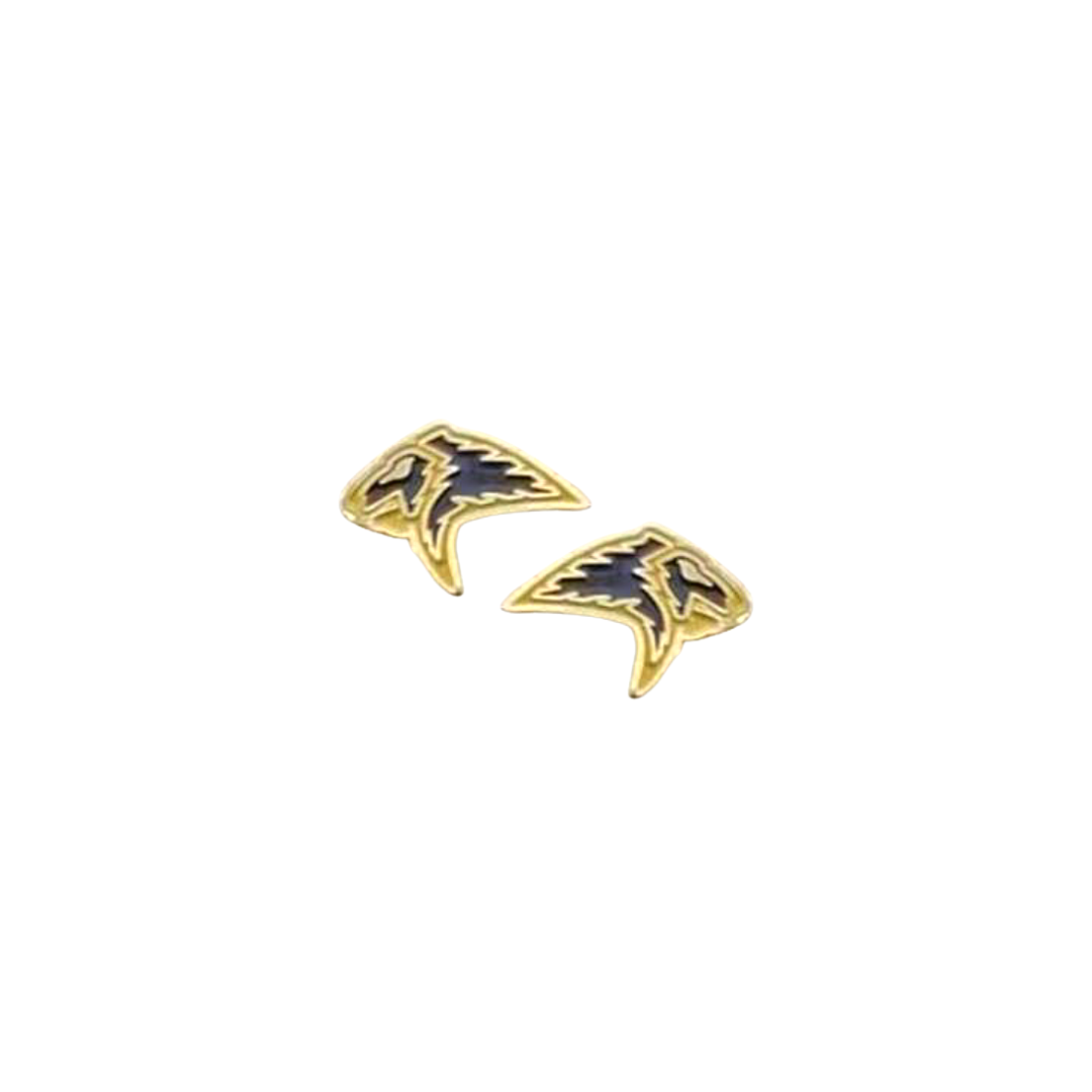 PCA Lions Small Enamel Studs