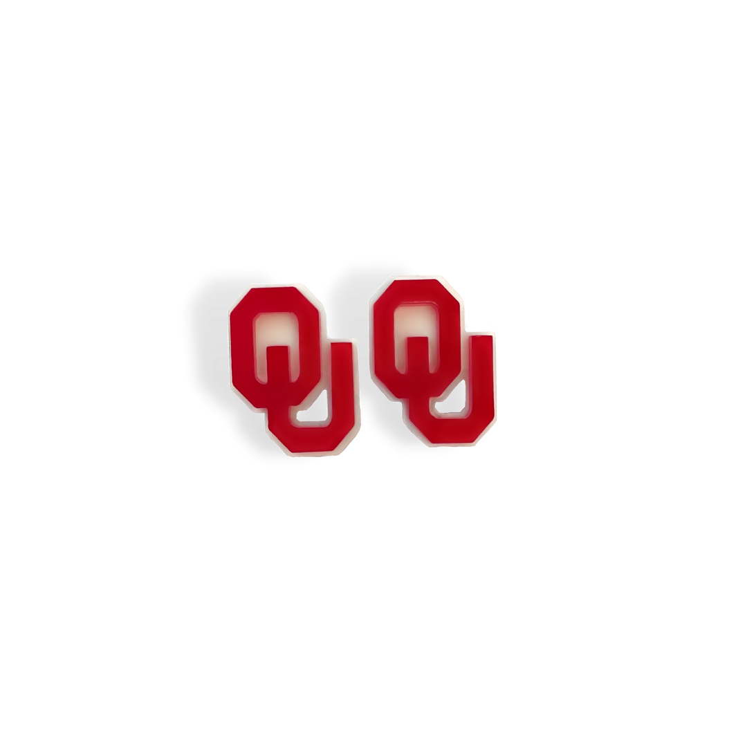 Oklahoma Crimson and White OU Studs