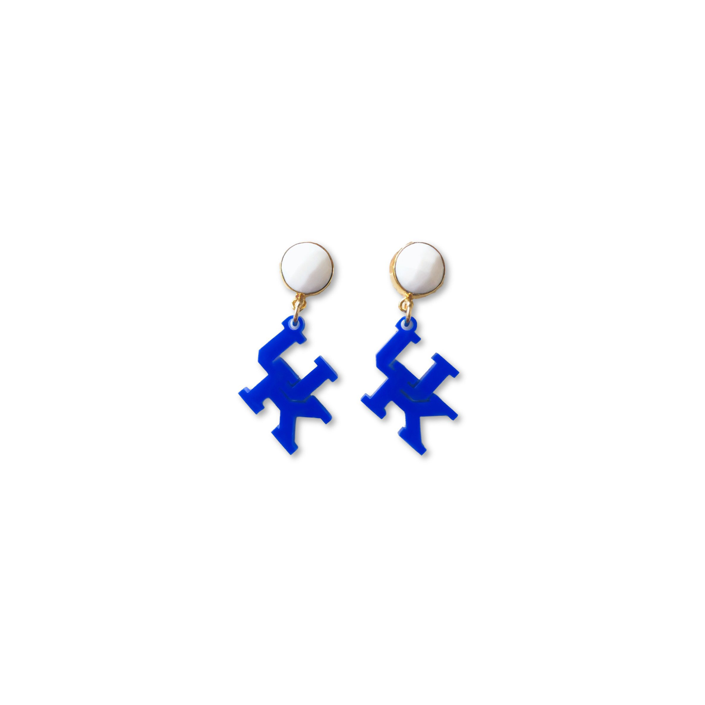 Kentucky Mini Blue UK Earrings