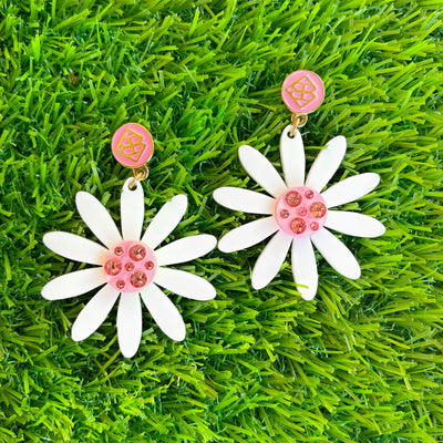 Summer 2021 - Large Darling Daisy Earrings