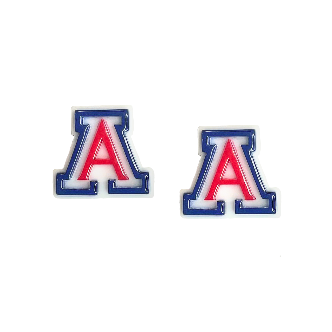 Arizona Logo Stud Earrings