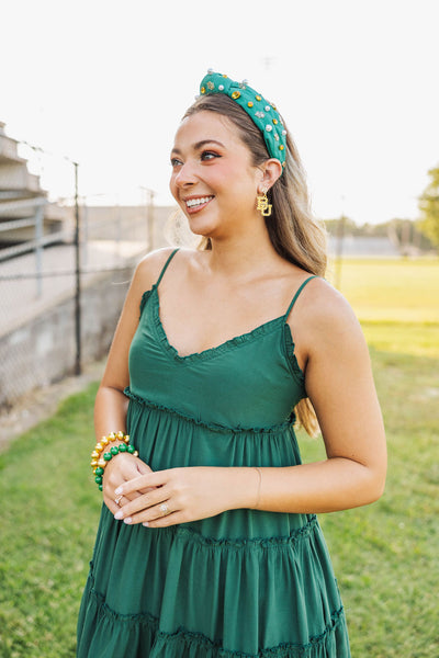 Baylor Gold Logo Earring with BC Logo