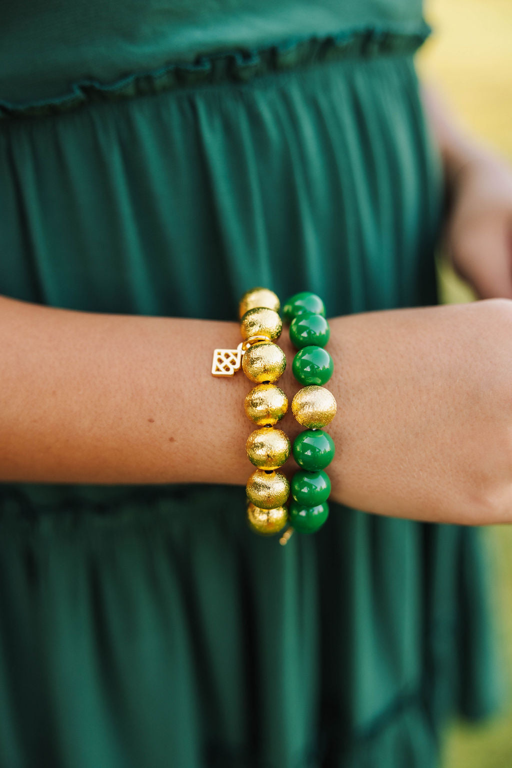 Gold Beaded Brianna Bracelet