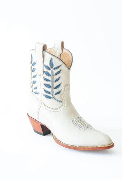 Petite Paloma Hadley Boot - Bone/Blue