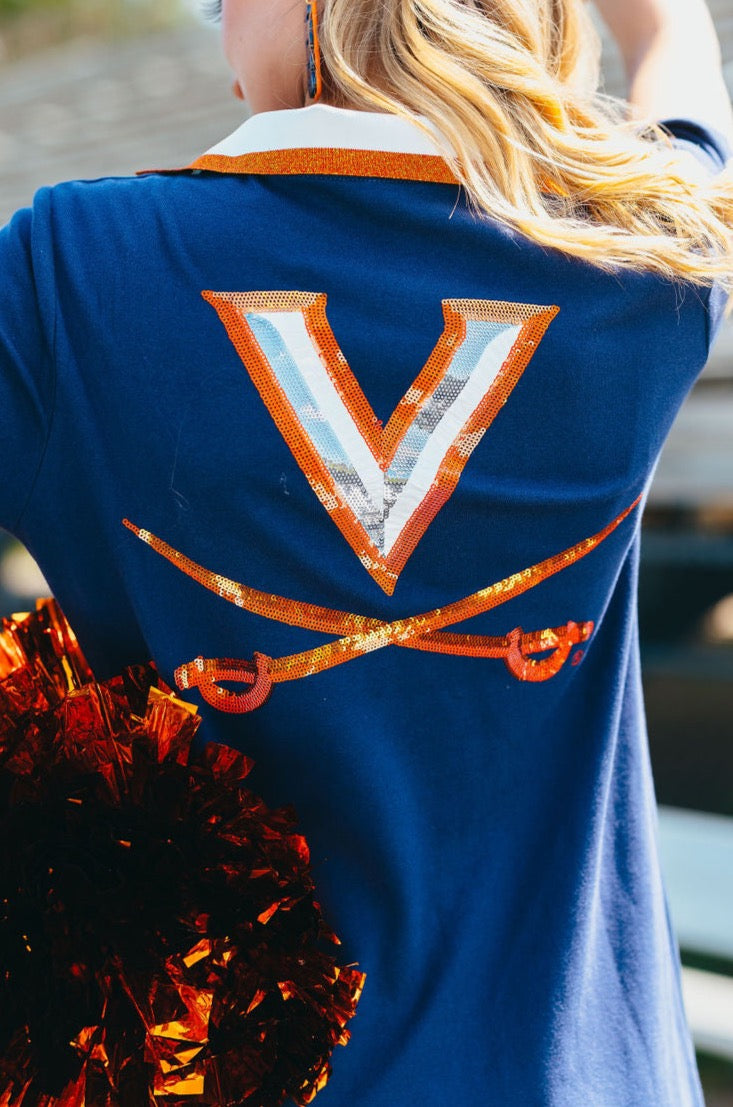 Virginia BC Club Dress with V Logo