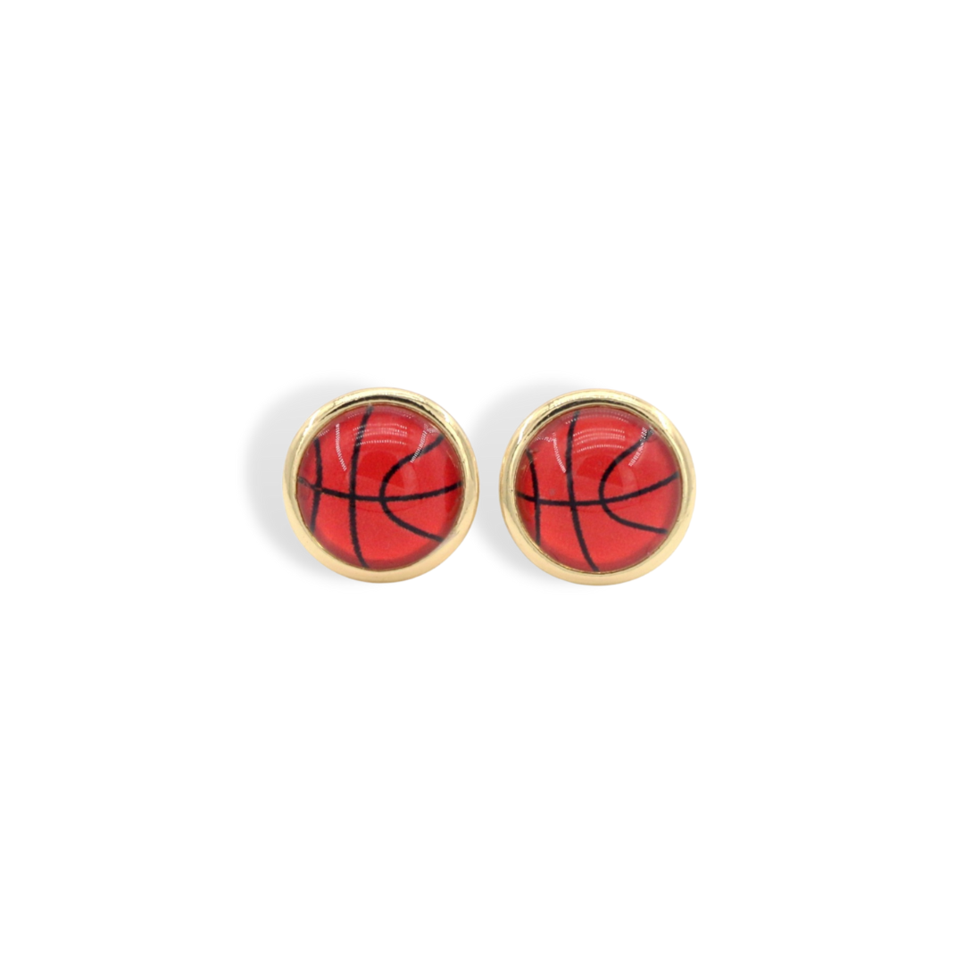 Fan Gear Basketball Studs